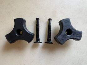 Km-2041b-06 Kobalt 341081505a 40v Cordless Lawn Mower Original Handle Knobs And Screw - Used