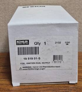 19-519-01-s Kohler New Oem Ignition Coil