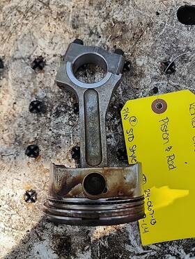24-067-13 Kohler Ch25 Piston And Connecting Rod Style A
