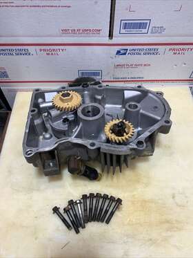 Kohler 24 199 07-s Aegis 23hp Liquid Cooled V-twin Oil Pan With Sump Pump
