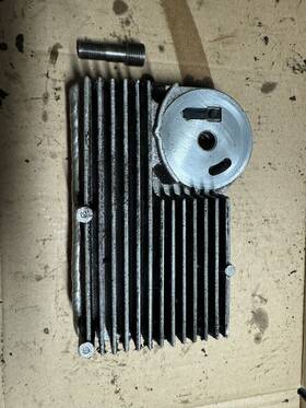 24-594-06-s Kohler Command Oem Oil Cooler 24-594-05 Good Condition