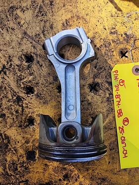 25-067-04 Kohler 24-874-58 Ecv650 Piston And Connecting Rod Exmark