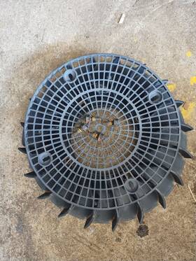 253-s Kohler 18hp Magnum Flywheel Fan Intake Screen