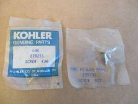 275231 Kohler Nos Oem Carburetor Screw Lot Of 2