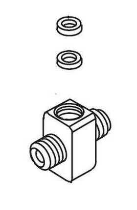73858-rp Kohler 650531209900 Genuine Part Tee Assembly