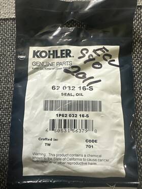 Kohler 650531563798 Engine 62 032 16-s - Seal Oil New