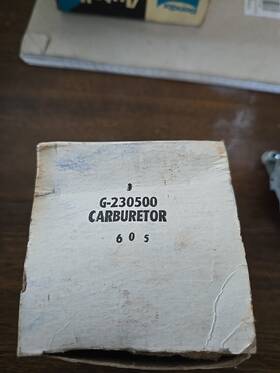 G-230500 Kohler Carburetor