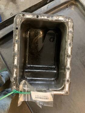 15862-0150-0 Kubota Oil Pan Kibota D600 1989