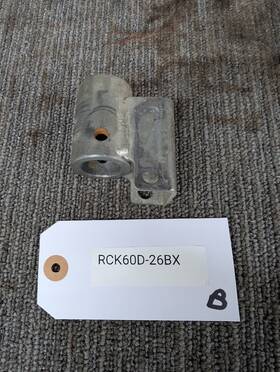 K5384-72620 Kubota Gauge Wheel Boss Rck60d Rck54d Deck Oem Part# Bx Series