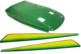 Gt235 Kumar Bros Usa Kb01hoodkit 02 2259 Upper Hood Kit Compatible With Johndeere Gt245 Gt225 Up S N