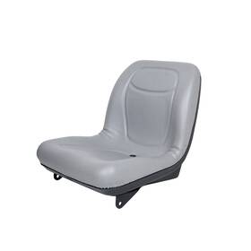 Kumar Bros Usa Vic3597019035 High Back Gray Seat Fits Ford New Holland Workmaster Tractor 45 55 65 75