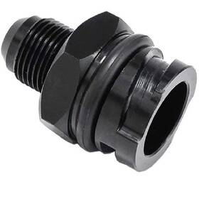 Larlansz 809451841428 Billet Black Aluminum Valve Cover Oil Cap With -10 An Fitting For Ls 1pcs