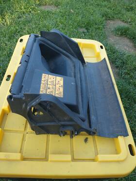 133-1912 Lawn-boy 17739 Complete Rear Door Assembly. Deflector Chute