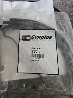 607581 Lawn-boy Nos Omc Genuine Mower Engine 14 Inch Fuel Gas Line Hose. Part