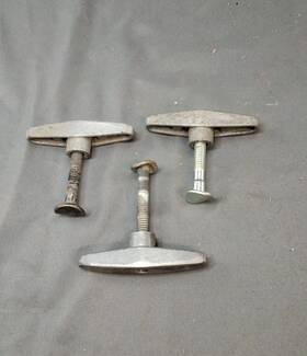607544 Lawn-boy 611184 3 Mower Handle Aluminum Wing Nut With Bolts. Part And