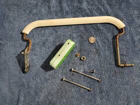 682930 Lawn-boy Oem Used 7072 Engine Bail Brake Handle Throttle Cable Control Assembly