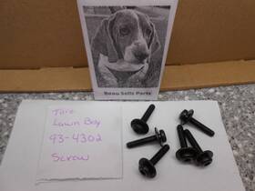 93-4302 Lawn-boy Toro Torx Head Screws For V Series Shrouds Lot Of 6