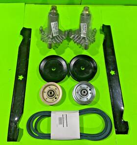 917252610 Lawnmowerpartsworld 161494 New Craftsman 42 Inch Deck Rebuild Kit 2 Spindles Blades Belt Pulleys