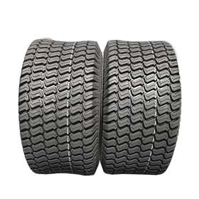 Leadzm 18x7.5-8 Two 18x7.50-8 Lawn And Garden Mower Tractor Turf Tires 4 Ply 18 750 8