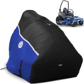 Lib-lawnmower-79inch-blue-hx Li Libzaki 420d Zero Turn Mower Cover Waterproof Marine Grade Fabric -universal Fit For