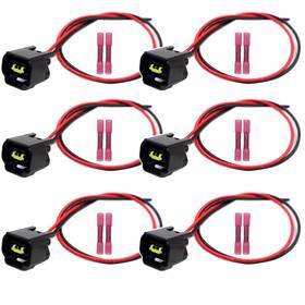 Hp4710 Lizapus 6 Ignition Coil Connector Plug Harness Compatible With Ford Mazda Mercury Esc