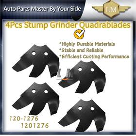 120-1276 Luftmeister-aus 1201276 For Quadrablade Asm 4pcs Stump Grinder Quadrablades New