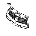 M172328 John Deere Front Grille