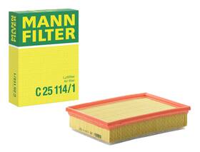 Mann Filter 294104396364 C 25 114/1 Engine Air Replacement With Prefilter Compatible Selec