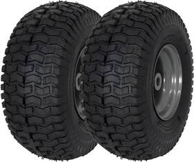 Marastar 711181512755 21446-2pk 15x6.00-6 Front Tire Assembly Replacement For Craftsman