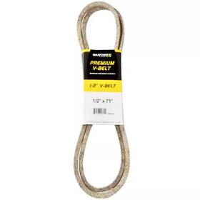 Max Power 744110535419 1/2 Inch X 71 Premium V-belt