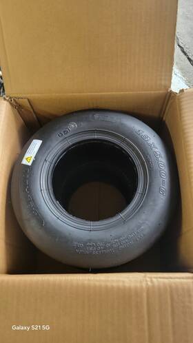 Maxauto 850061697141 11x6.00-5 Zero Turn Lawn Mower Tires - Set Of 2 Smooth Riding Turf-friendly