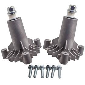 53212828 Maxpeedingrods D9tb21 Deck Mandrel Assembly For Husqvarna 342074b 342084 With Mounting Bolts