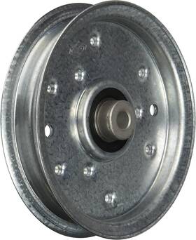 332511b Maxpower Flat Idler Pulley For Mtd Cub Cadet Troy-bilt Replaces