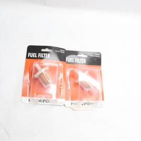 334281hd Maxpower 2-pk Universal Fuel Filter For Briggs And Stratton Others 1/4 Inch