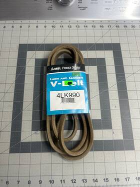 4lk990a Mbl Usa Nos Mitsuboshi Super Kb 4lk990 V-belt 0.5 Inch X 99 Lawn And Garden Mower