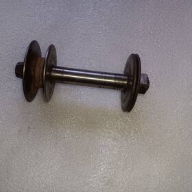 2033 Mclane Edger Cutter Head Shaft And Pully Genuine Part# Made In The U.s.a