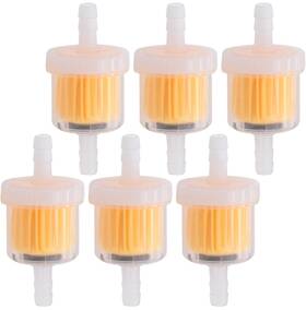 Vewzmjq3ltu Meajoo 6pcs 1/4 Inch Gas Inline Fuel Filters With Magnet Universal For Stratton Small