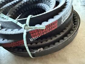 Bx66 Megabyne Dynamic-x Industrial Grade Cogged Power Drive V Belt Notched Air Compressor