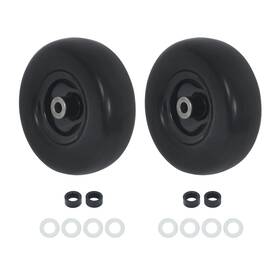 Qs620528qr Menbager 2 9x3.50-4 Flat-free Lawnmower Tire And Wheel Assemblies With Adapter Kit New