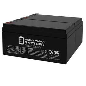 106-8397 Mighty Max Battery 711181707342 Ml3-12 Replacement For Toro Lawn Mower # Battery-12v 3. 4ah-2 Pack