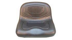 S934006ab Milsco Lawn Mower Seat 4 Bolt Mounting 5.5 Inch X 7.5 Black