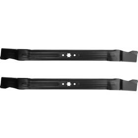 Mirror-zone 11846147 1 Pair Black Mulching Lawn Mower Blade Deck For 30 Inch Cub Cadet 942-04385