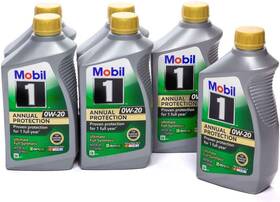 122593 Mobil 1 Synthetic Oil 6 Quart Pack