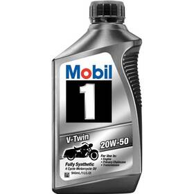 Mobil 705833718503 Pack Of 4 - 1 20w-50 Full Synthetic Motorcycle Oil Quart