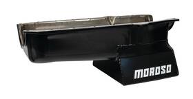 Moroso 084663202056 20205 8.25 Inch Oil Pan For Chevy Small-block Engines With Passenger-side Dipstick