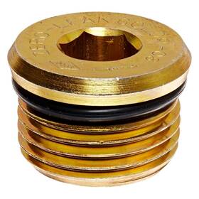 Moroso 084663970061 97006 Replacement Magnetic Drain Plug 3/4-16 #8an Thread Gold