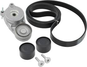 5175588 Motoku Engine Drive Belt Tensioner Kit With Idler Pulleys For Mercedes-benz