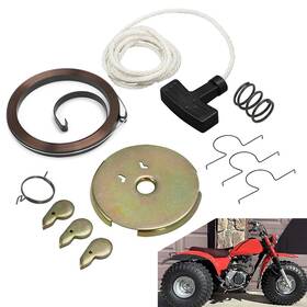 Zh-f10n0884 Motoqueen 12-3191 For Honda Atc 200 Recoil Pull Rope Start Starter Rebuild Assembly 90 110