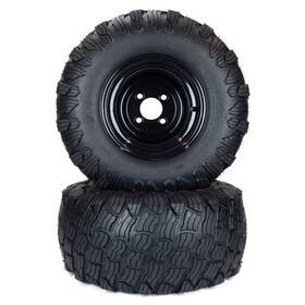 609118 Mowerpartsgroup 840116339089 2 Reaper Turf Tire Assemblies 22x11.00-10 Hustler Raptor Xdx 54 Inch 60