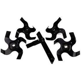 642-0004-0637 Mowerpartsgroup 840116340962 4 Inner And Outer Tines With Depth Bar Fits Cub Cadet Tillers